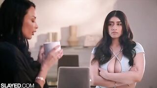 A teacher gives a student a lesson in intimacy, showcasing passionate chemistry
