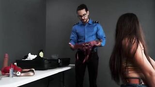 TSA agent found my naughty toys in my bag and took me to his office