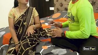 Desi Pari’s step mom saved her daughter’s marriage in a steamy Hindi audio scene