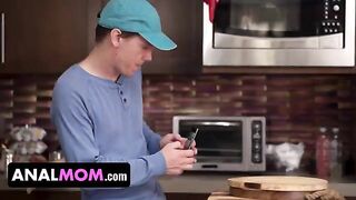 Hot MILF Dee Williams takes the boy's impressive cock