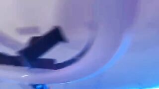 A sexy stepmom washes dishes in her underwear and gets fucked by her son