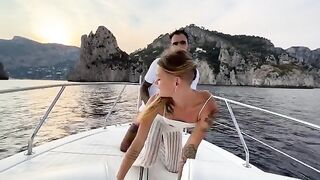 We had sex on a boat tour to Capri while the crew was watching