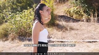 A Russian girl is riding a guy’s dick in POV style