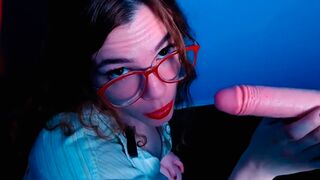 A hot teacher gives a lesson on intimacy with her students ASMR