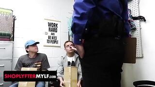 A stepmom with big tits Dee Williams gets her naughty boys out of trouble