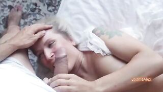 A couple has real, sensual sex with no time to waste, featuring passionate intimacy and homemade authenticity