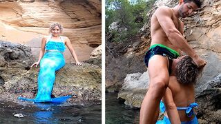 I was sailing with friends and a mermaid seduced me to fuck