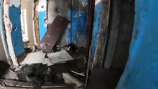 Walk around the horrible buildings with my hot girlfriend in POV style
