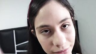 A perverted stepdaughter gets fucked hard by her stepfather in a steamy homemade scene