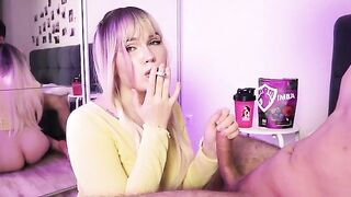 Smoking a cigarette or sucking a dick - choose one