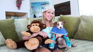 PAWG Zoey Monroe gets her asshole gapped by a horny Frenchman in HD