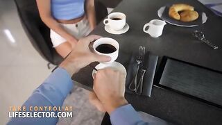 Skinny nanny Candee Licious satisfies foot fetish and more