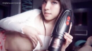You Can't resist the power of this Sohimi Toy, a wild ride with long black hair in motion