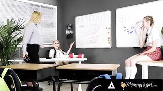 The teacher’s order for the naughty student and her bestie to please her