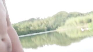 Babe has sex with a stranger on the beach in this steamy scene