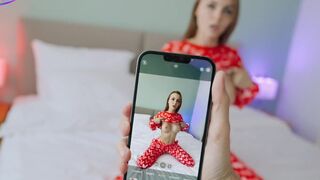 She wanted to take pictures, but things got intimate instead