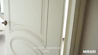 College girl masturbates her pussy and looks for someone to fuck