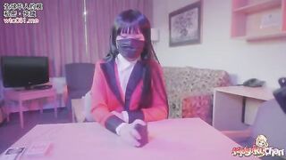 Yumeko Kakegurui lost a bet and had to drink cum without any protection