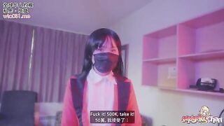 Yumeko Kakegurui lost a bet and had to drink cum without any protection