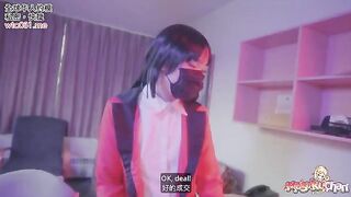 Yumeko Kakegurui lost a bet and had to drink cum without any protection