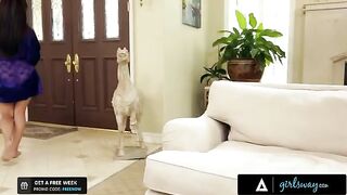 Reena Sky makes a steamy sex tape with her neighbor Channel Heart