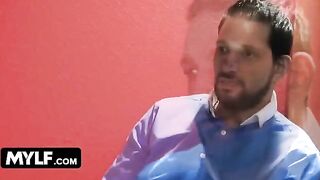 Aubrey Black gets fucked by BBC right in front of her husband