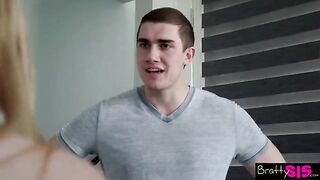 Stepsis proposes to stroke her cum and look at her