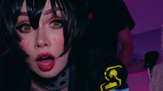 Tamaki tried to attract guys and finally got fucked hard - CUT