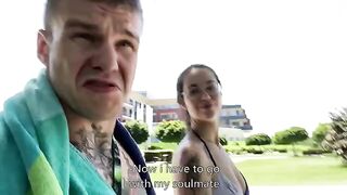 Crazy threesome in Croatia with a new friend