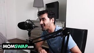 Mellanie Monroe and Ms Visual big tits get pounded by young Latinos in a steamy swap