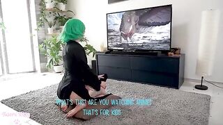 Tatsumaki from My Hero Academia gets fucked in cosplay