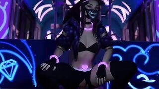 The best 3D Hentai League of Legends compilation featuring Ahri and Akali