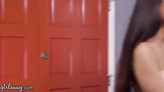 Eliza Ibarra gets fucked by her stepmom in a steamy scene