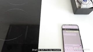 Short Italian girl has sex with me on a blind date