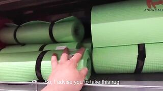 Will you help me choose a yoga mat for our later intimacy?