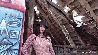 Outdoor Street Casting with Jessy Jey for Public Agent