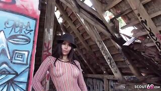 Outdoor Street Casting with Jessy Jey for Public Agent