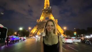 A man slaps, chokes and fucks his girlfriend on the couch in Paris