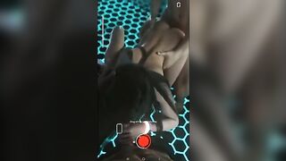Hot Tifa Lockhart threesome sex in 3D with Final Fantasy flair