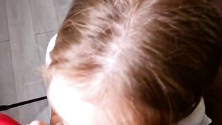 The pretty girl made a stunning blowjob for her brother in this exclusive video