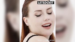 Charlie Red, the fiery Czech redhead, gets her pussy filled with cum