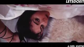 Roommates are eager to taste each other's sweet pussies in a steamy encounter