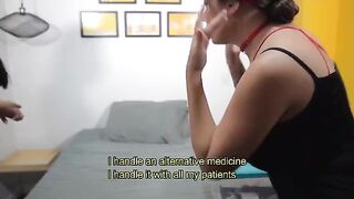 The doctor gave a huge ass fuck to Salome Gil to calm her down