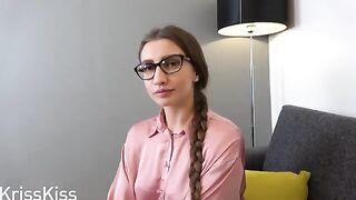 The baby is fucked hard at home by a sexy tutor