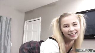 Carolina Sweets is a good girl who will do anything for her stepdaddy