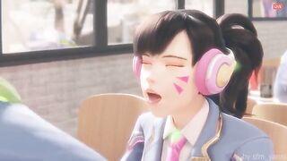 The best 3D hentai videos with Overwatch characters - Collection 12