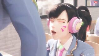 The best 3D hentai videos with Overwatch characters - Collection 12
