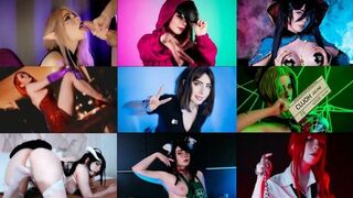 The best cosplay videos of 2021 with a hot young babe