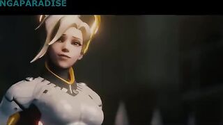 Overwatch Mercy's most beautiful and hot moments