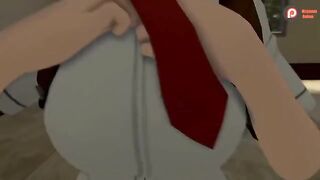 My Hero Academia's Momo x Mineta sex scene animation